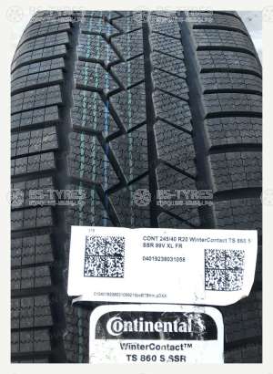 Continental ContiWinterContact TS860S SSR RunFlat 255/55 R20 110H
